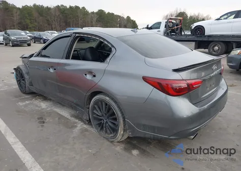 2018 Infiniti Q50 3.0T Luxe from USA, damaged, VIN JN1EV7AP3JM353874
